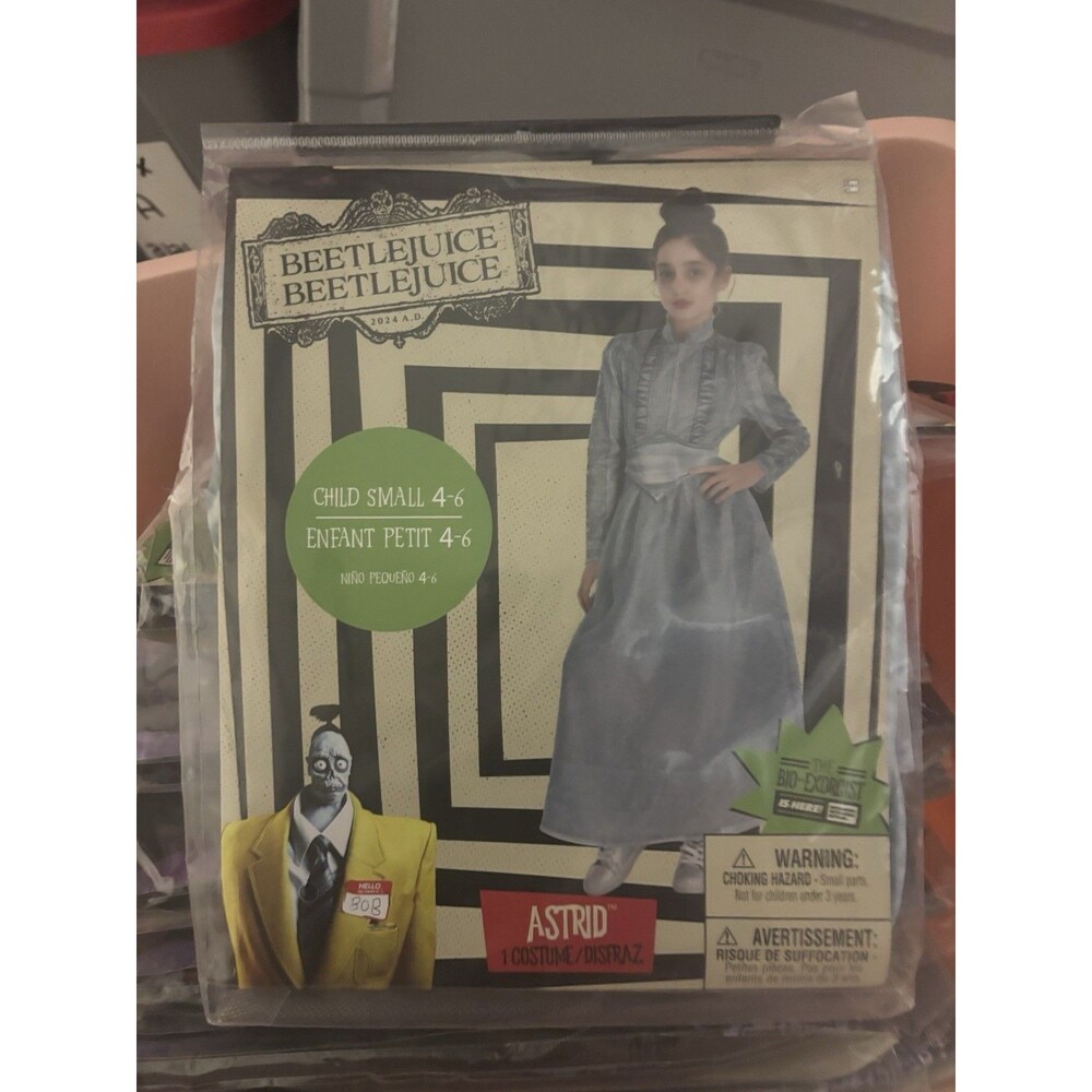 Beetlejuice Astrid Costume Child Small 4-6